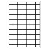 A4 etiketten 28,5 x 16 mm wit 100 vel Sorex