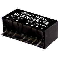 Mean Well SPAN02E-15 DC/DC-convertermodule 134 mA 2 W Aantal uitgangen: 1 x Inhoud 1 stuk(s)