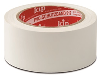 kip pvc-masking tape professionele kwaliteit glad 317 wit 38mm x 33m - thumbnail