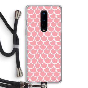 Dakpannetjes: OnePlus 8 Transparant Hoesje met koord