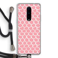Dakpannetjes: OnePlus 8 Transparant Hoesje met koord