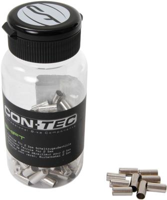 CONTEC Ct cable cover shift 100 pcs pack. silver