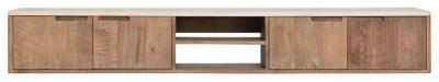 DTP Home Hangend TV-meubel 'Bliss' Mortex Teakhout, 210cm
