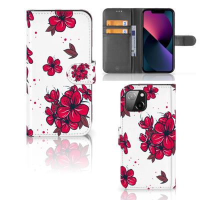 Apple iPhone 13 Hoesje Blossom Red