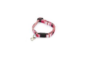Beeztees joy - kittenhalsband - nylon - roze - 23x0,8x0,2 cm