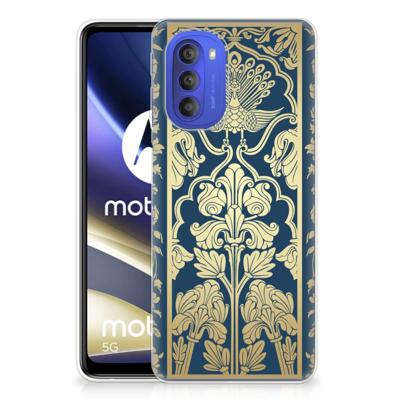 Motorola Moto G51 5G | TPU Case | Beige Flowers