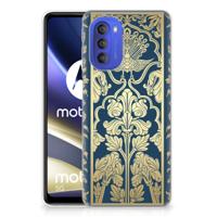 Motorola Moto G51 5G | TPU Case | Beige Flowers