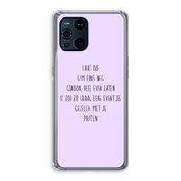 GSM: Oppo Find X3 Pro Transparant Hoesje