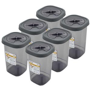 Kruidenstrooier 350ml - 6x - Met 3 standen - Handige kruidenhouder / voorraadpot