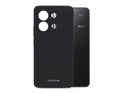 Mobilize Mobilize Rubber Gelly Case Xiaomi Redmi Note 13 4G Matt Black