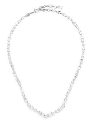 Swarovski collier Mesmera à ornements en cristal - Argent