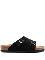 Birkenstock sandales Zürich en daim - Noir