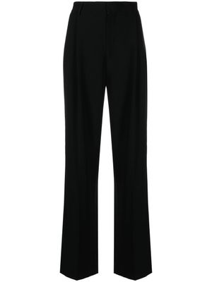 Filippa K pantalon droit à design plissé - Noir