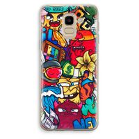 No Rules: Samsung Galaxy J6 (2018) Transparant Hoesje