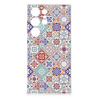 Samsung Galaxy S24 Ultra | TPU | Siliconen hoesje | Tiles Color