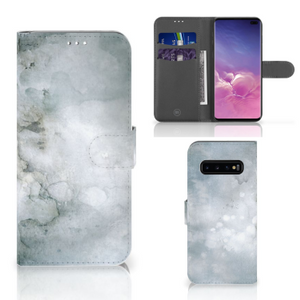 Hoesje Samsung Galaxy S10 Plus Painting Grey