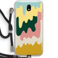 Baar B: Samsung Galaxy J7 (2017) Transparant Hoesje met koord