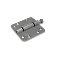 DX Glijlagerscharnier ronde hoeken 89x89x3 mm - verzinkt