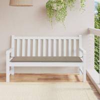 VidaXL Tuinbankkussen 150x50x4 cm oxford stof taupe