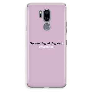 gij beslist: LG G7 Thinq Transparant Hoesje
