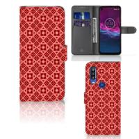 Motorola One Action | Telefoon Hoesje | Batik Rood