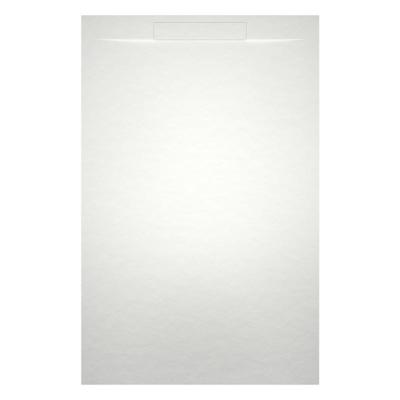 Douchevloer Riho Isola 160x90 cm Leisteen Mat Wit