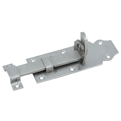 Waelbers Hangslotschuif vlak 120mm RVS - 10 Stuk(s) - 1666.05