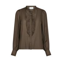 Neo noir - Bruin | Dames | Blouse | Bruin | 44 | regular | Kamst mode