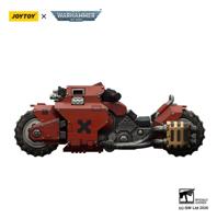 Warhammer 40,000 Raider-pattern Combat Bike Blood Angels with twin-linked bolt rifles 22 cm