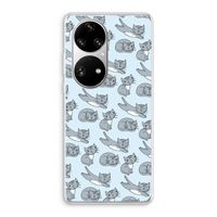 Poezen: Huawei P50 Pro Transparant Hoesje