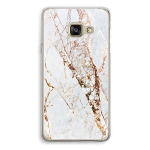 Goud marmer: Samsung A3 (2017) Transparant Hoesje