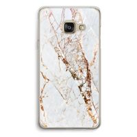 Goud marmer: Samsung A3 (2017) Transparant Hoesje