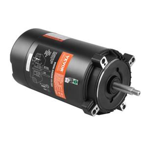 VEVOR 1 PK zwembadpompmotor, 56J frame, 115V(9,8 amp)/230V(4,9 amp) 3450 rpm, 60Hz, 1,4 inschakelduur, 90μF/250V condensator, CCW rotatie ronde flens vervangingsmotor