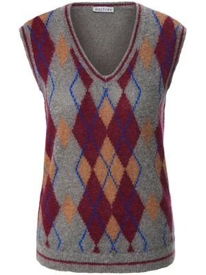 Slip-over diepe V-hals Van portray berlin grijs Slip-over diepe V-hals Van portray berlin grijs