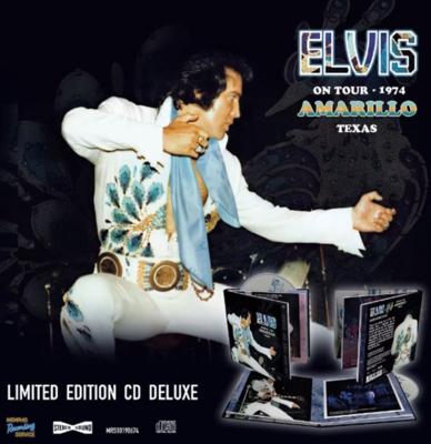 Elvis Presley - On Tour 74 Amarillo Texas - Memphis Recording Service CD