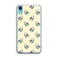 Vogeltjes: iPhone XR Transparant Hoesje