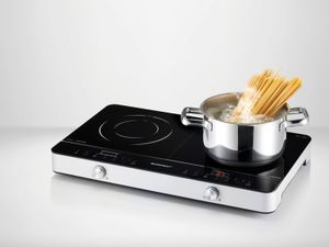 Dubbele inductiekookplaat