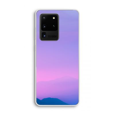 Sunset pastel: Samsung Galaxy S20 Ultra Transparant Hoesje
