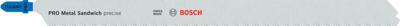 Bosch Accessoires Decoupeerzaagblad T 1018 AFP Precision for MetalSandwich 3st - 2608636793