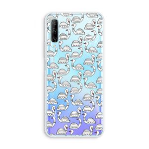Zwanen: Huawei P Smart Pro Transparant Hoesje