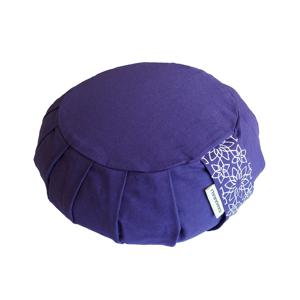 Meditation cushion zafu - Purple