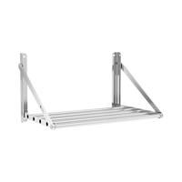 Wandplank - inklapbaar - 60 x 45 cm - 40 kg - roestvrij staal