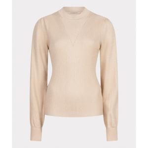 Esqualo - Beige | Dames | Trui | Beige | M | regular | Kamst mode