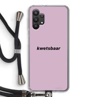 kwetsbaar: Samsung Galaxy A32 5G Transparant Hoesje met koord