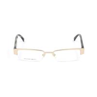Unisex Brillenframe Alexander McQueen AMQ-4159-R2E Gouden Ø 51 mm