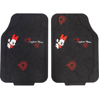 Vloermattenset voor auto Minnie Mouse CZ10901 Zwart