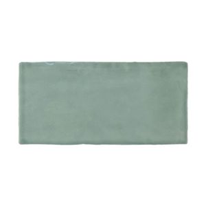 Wandtegel Atlas Jade Mate 7.5x15 cm Mat Groen J-Stone