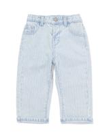 HEMA Babyjeans Strepen Blauw (blauw)