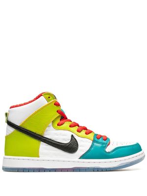 Nike x ForSkate baskets montantes SB Dunk High Pro - Vert