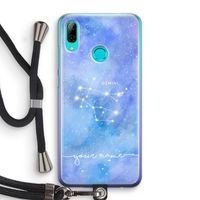 Sterrenbeeld - Licht: Huawei P Smart (2019) Transparant Hoesje met koord